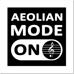 Aeolian Mode Posters and Art